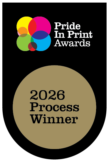 2026 Pride In Print Process Winner