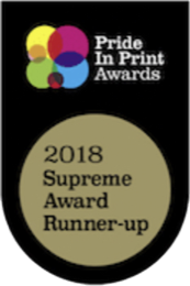2018 Pride In Print Supreme Award Runner-up